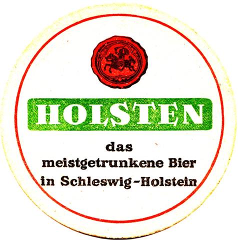 hamburg hh-hh holsten schleswig 1a (rund215-das meistgetrunkene)